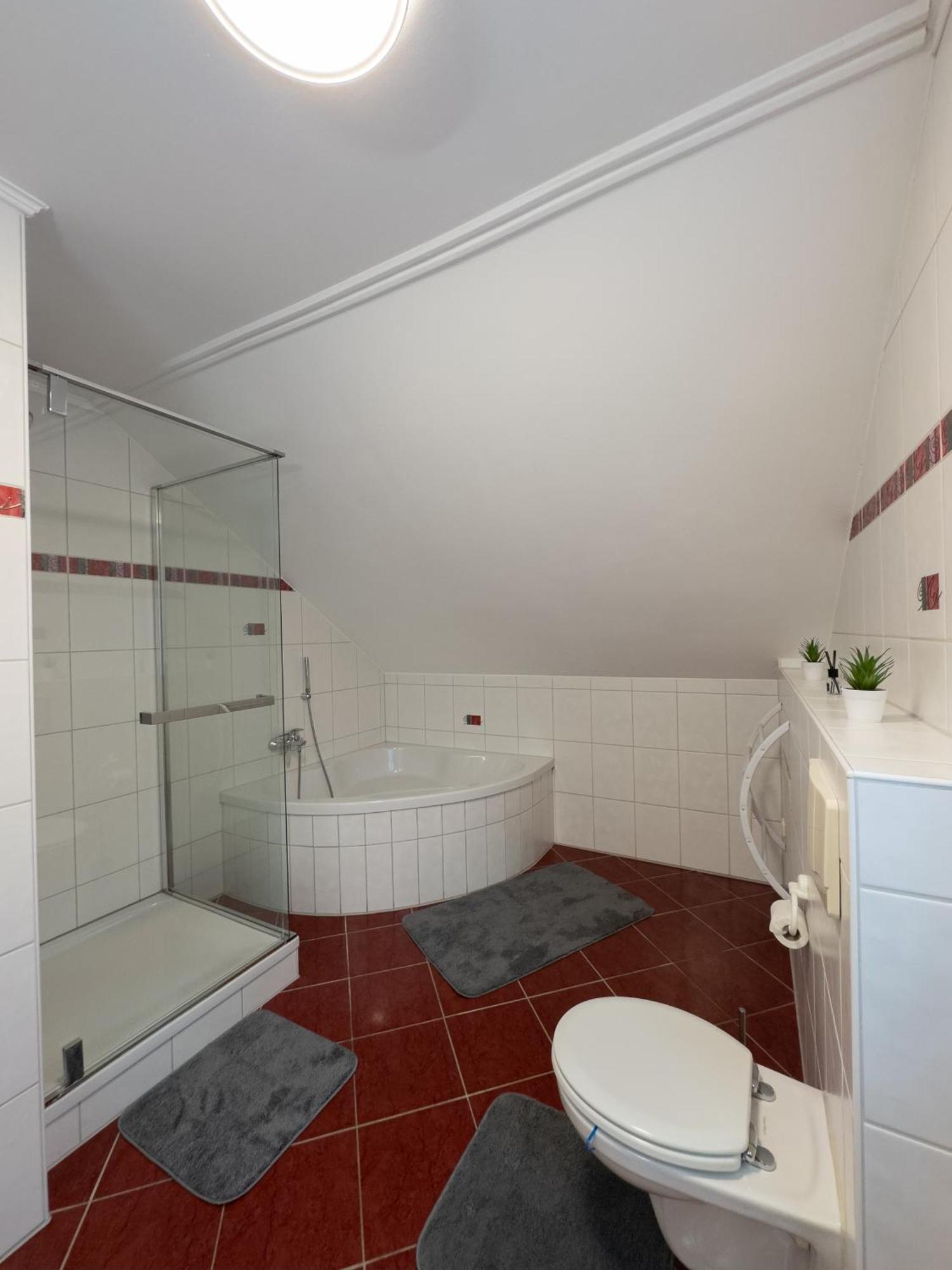 Ganzes Ferienhaus In Leipzig Mit Garage Und Fussbodenheizung Εξωτερικό φωτογραφία