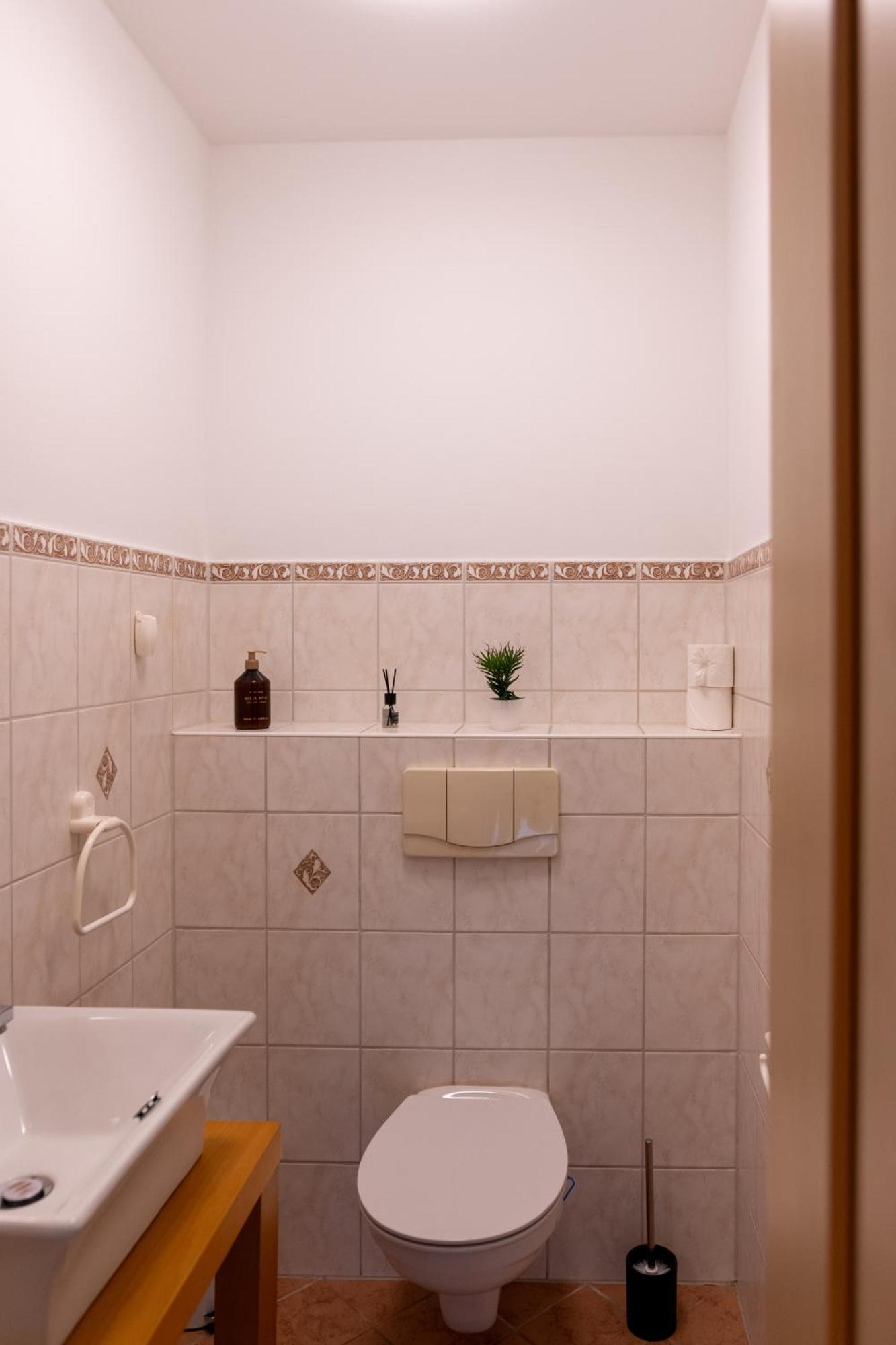 Ganzes Ferienhaus In Leipzig Mit Garage Und Fussbodenheizung Εξωτερικό φωτογραφία